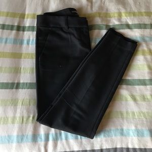 Black Columnist Skinny Ankle Pants
